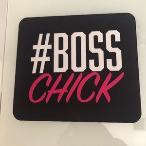 Boss Chick mouse pad